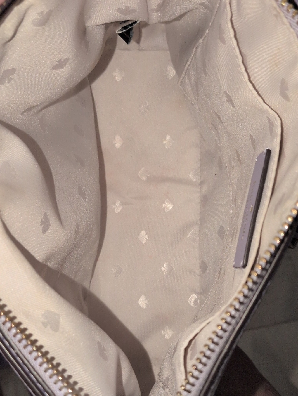 kate spade Lilac Pebbled Leather Crossbody Bag - Picture 13 of 13
